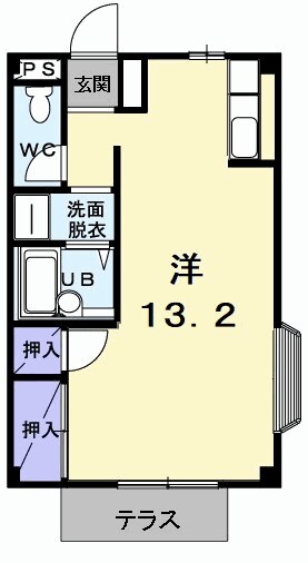 間取り図 あうんハイツ