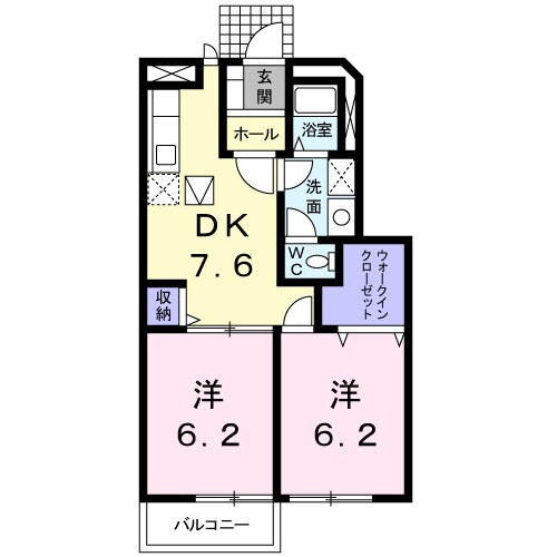 間取り図 パナシェ・レーヴ