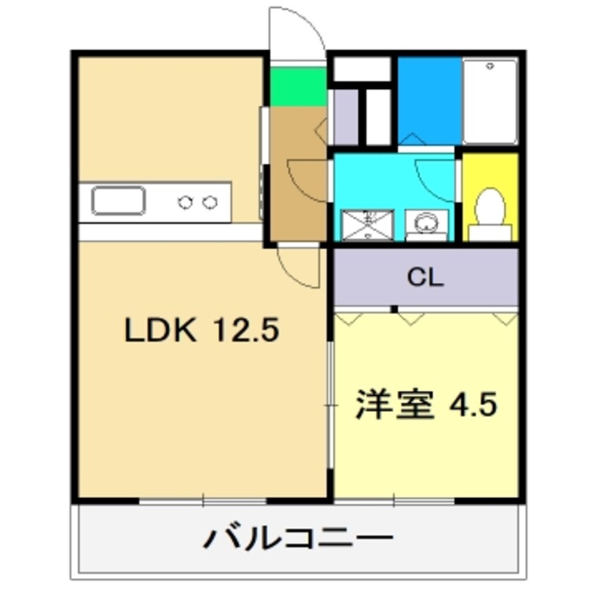 間取図 グランパレスパゴダ