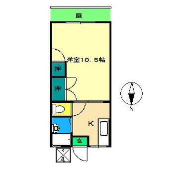 間取図 ハイツ野崎