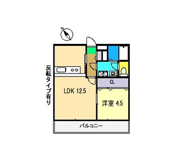 間取図 グランパレスパゴダ