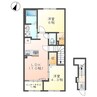 （仮）薊野中町新築アパート 2LDKの間取り