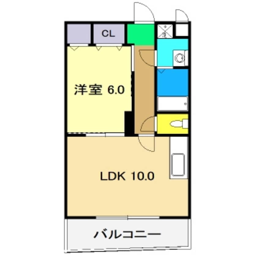 間取図 マリベールAZONO