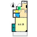 バレーベア北新田の間取図