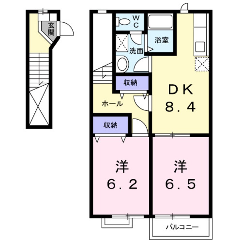 間取図 グリーンハイツ