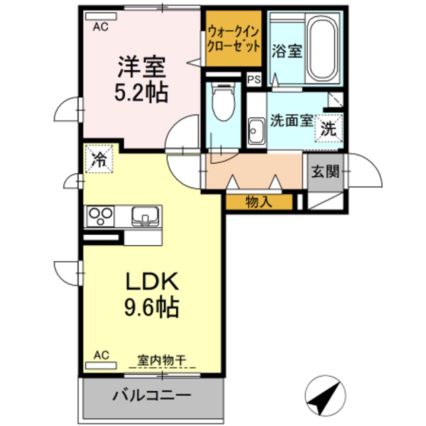 間取図 ホワイト ヒル