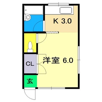 間取図 ひまわりハイツ