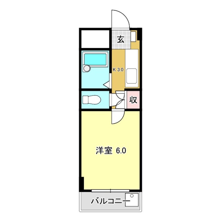 間取図 ヴェルデ・Ｎ