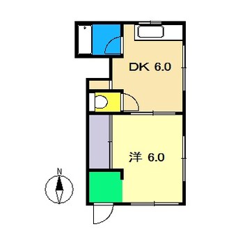 間取図 ふじハイツ