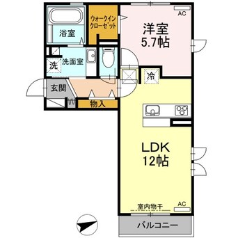 間取図 ペリゴール・ブラン