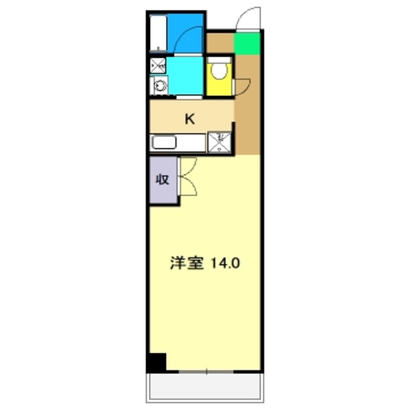 間取図 金子橋マンション