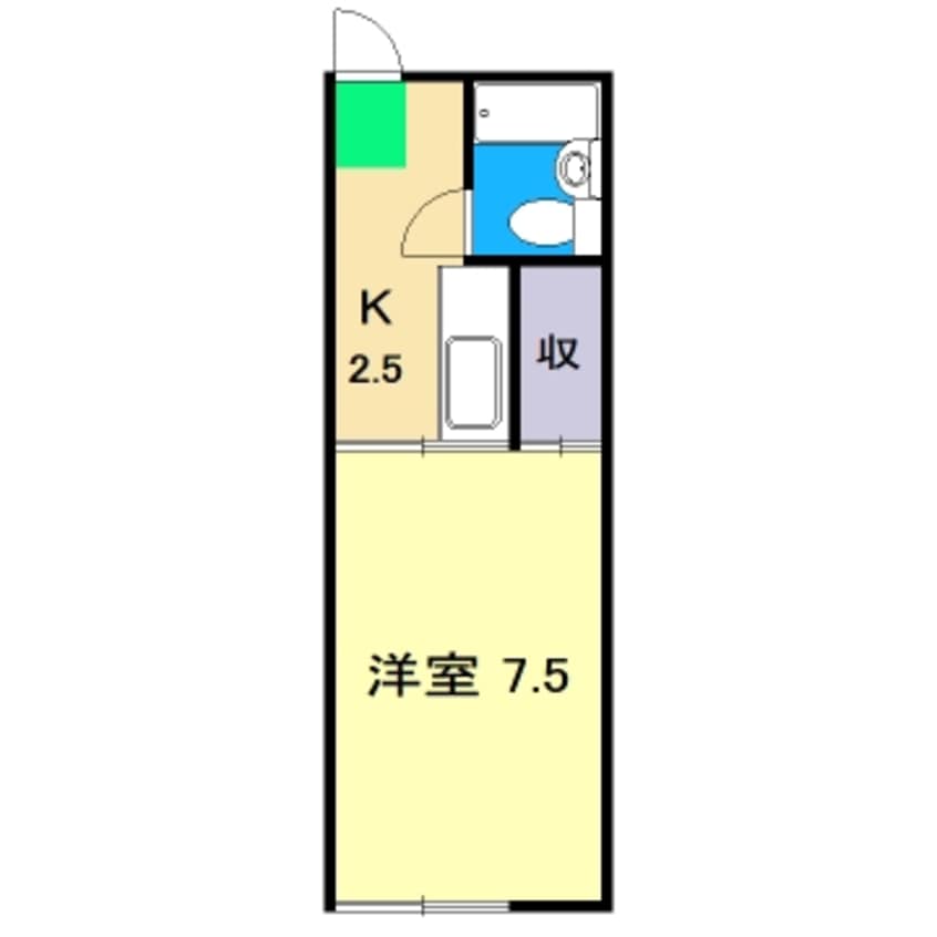 間取図 ラプレ鴨部上町