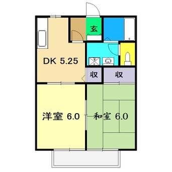 間取図 ウイング神田 B棟