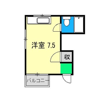 間取図 ハイツディオ