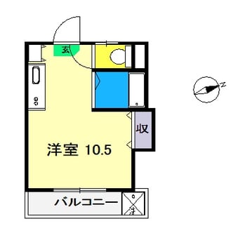 間取図 ディーエム潮江 Ⅱ