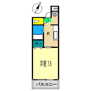 間取り図 メゾンレーヴ高須