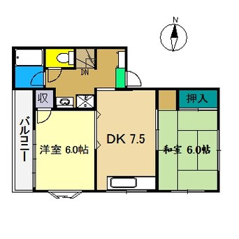 間取図 ロイヤルガーデン南宝永町