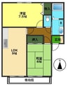 一翠館 2LDKの間取り
