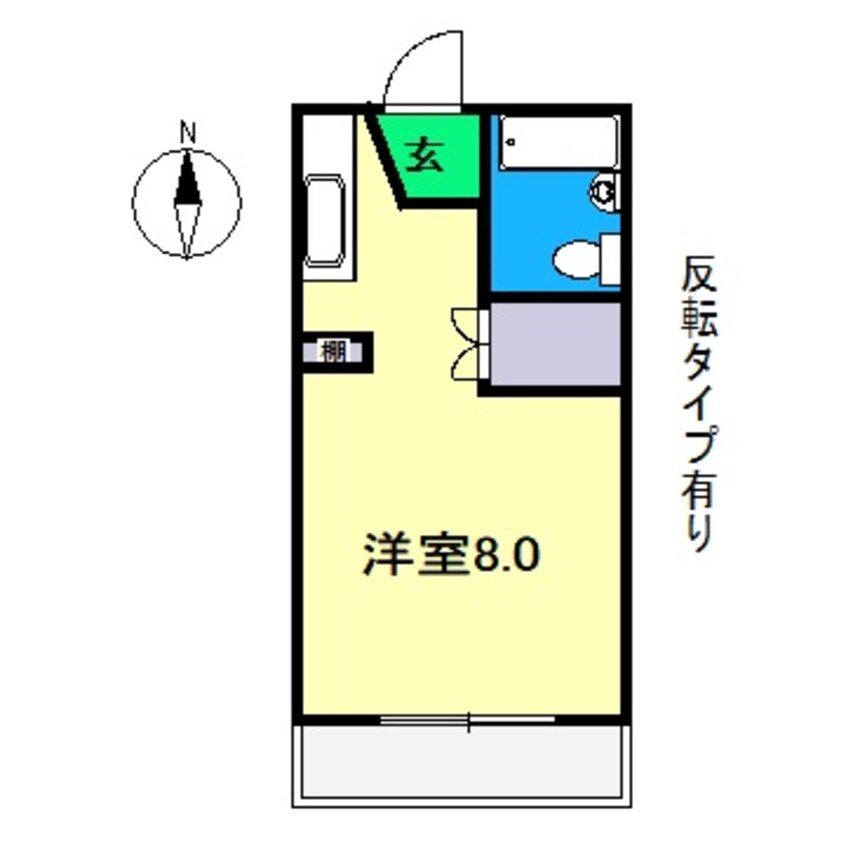 間取図 コーポあいりす