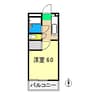 ハイツのぞみ 1Kの間取り