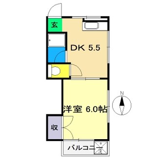 間取図 松浦マンション