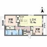 ベレオニシムラⅡ 2LDKの間取り