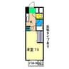 コートクレソン21 1Kの間取り