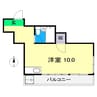 シャトーKochi Ⅲ 1Rの間取り