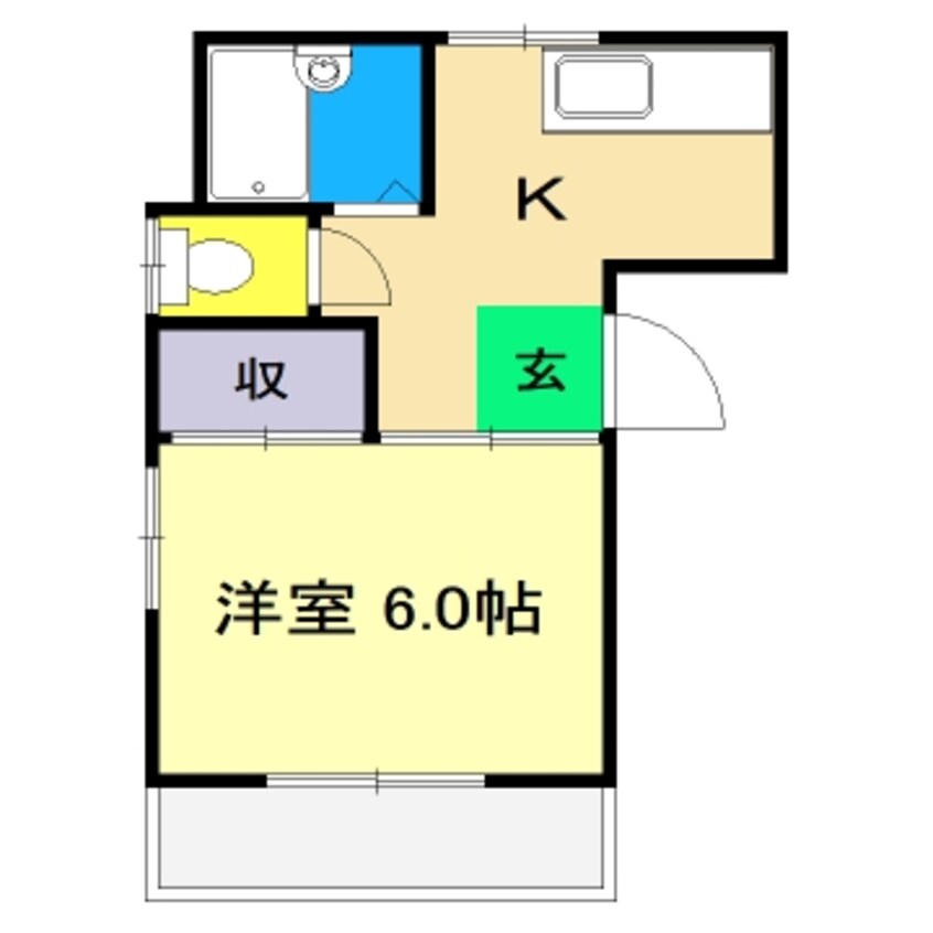 間取図 コーポセシール