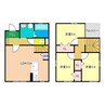 高知市電駅前線・桟橋線/梅の辻駅 徒歩8分 1-2階 1年未満 3LDKの間取り