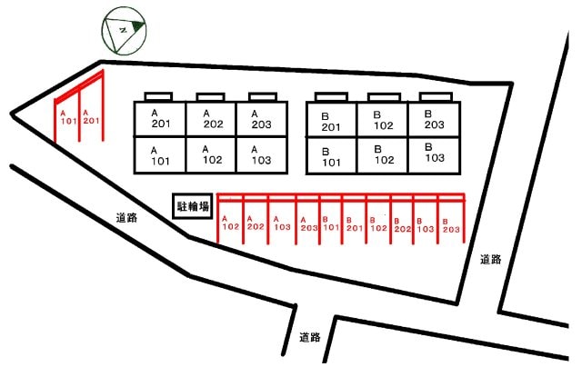 駐車場 クワイエットハイツＡ