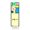 コートクレソン21 1Kの間取り