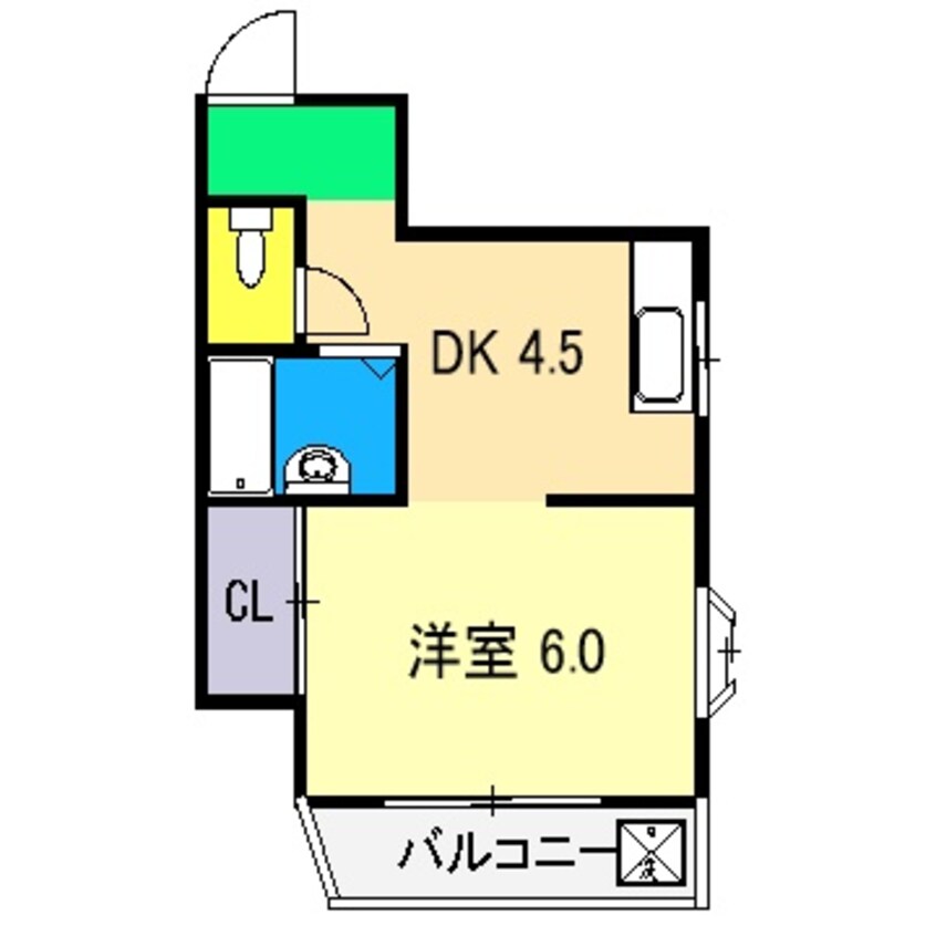 間取図 ハイツYN