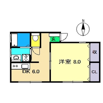 間取図 コーポ福井東町