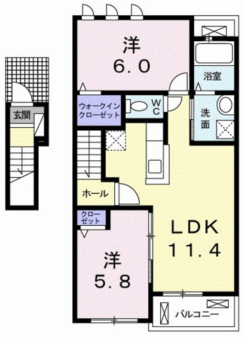 間取図 オルフェーブル