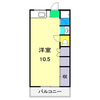 間取図 サンハイツ (介良)