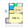 町田マンション 1Kの間取り
