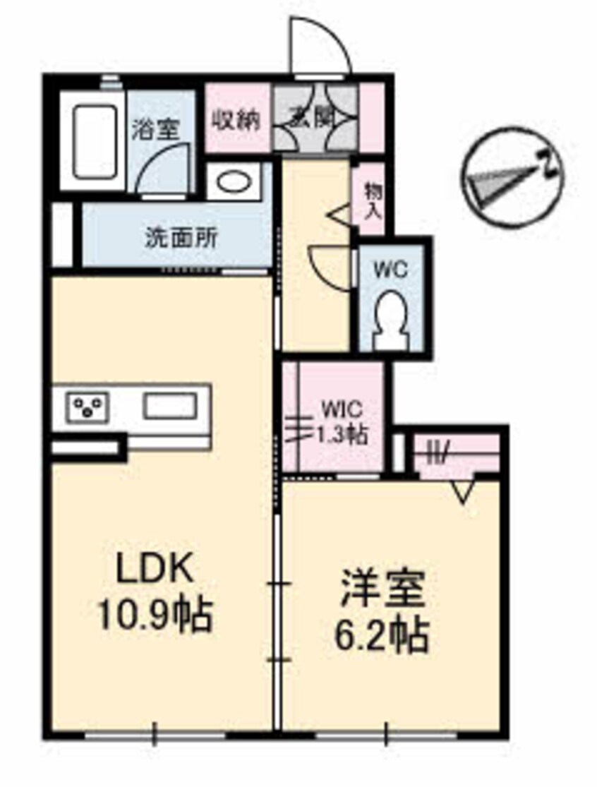 間取図 シャーメゾン 爽