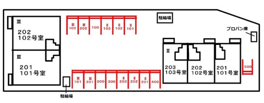 駐車場 ハイム高岡　Ⅲ