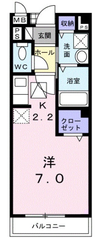 間取図 クレメント・ヒル