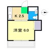 ASマンション 1Kの間取り