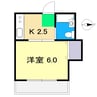 ASマンション 1Kの間取り