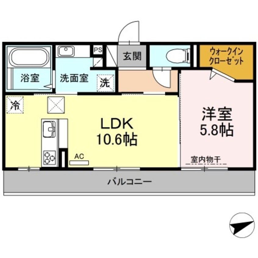 間取図 ペリゴール・ブラン