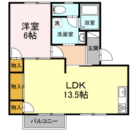 間取り図 寿ハイツ B棟