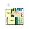 シティ次郎丸 3DKの間取り