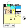 ARCADIA 1Kの間取り