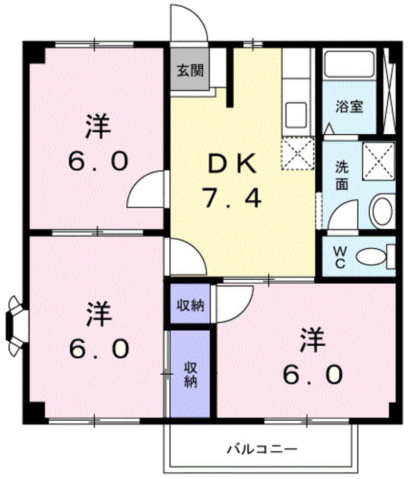 間取図 アーリー有ノ木