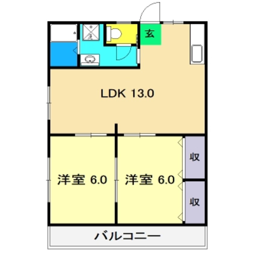 間取図 パレス･ヒル