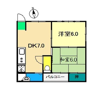 間取図 トータスハイツ