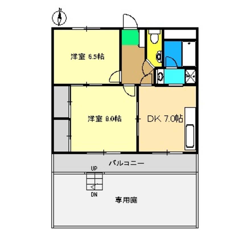 間取図 カーサMoTo